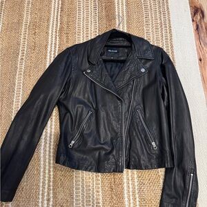 Madewell 100% leather jacket